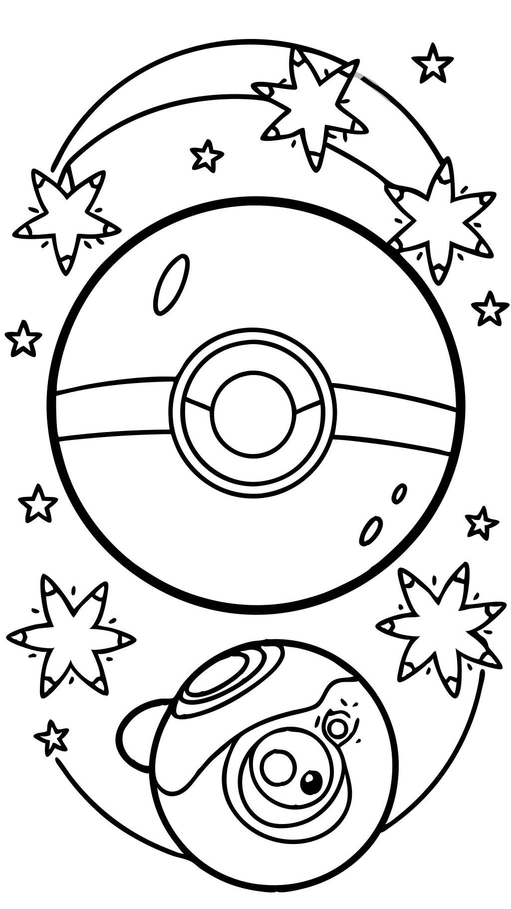 pokeball coloring pages